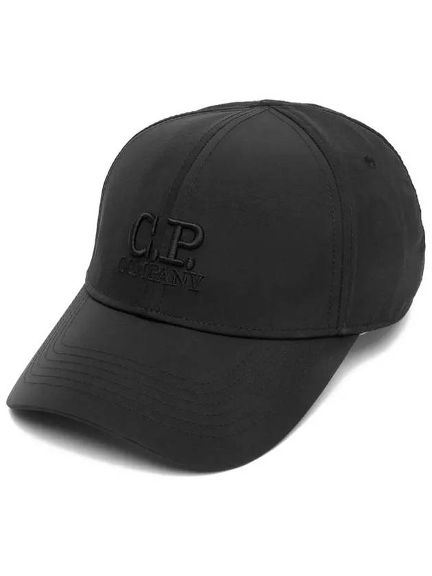 Chrome R Logo Ball Cap Black - CP COMPANY - BALAAN 2