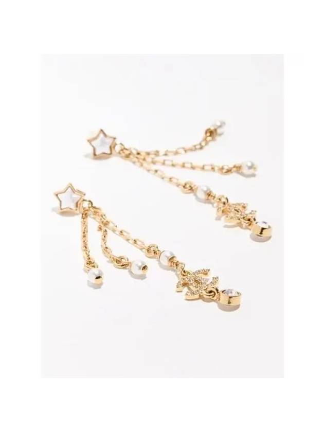 Women s Earrings COMETE Comet Star CC Drop ABC477B15472 NU624 - CHANEL - BALAAN 3