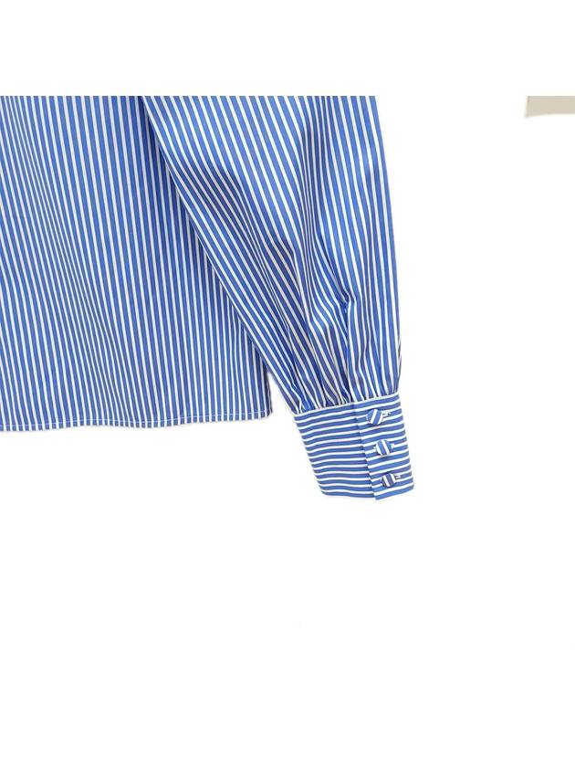 Stripe Regular Fit Long Sleeve Shirt Blue - ETRO - BALAAN 5