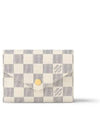 Victorine Damier Azur Canvas Half Wallet Beige Pink - LOUIS VUITTON - BALAAN 2