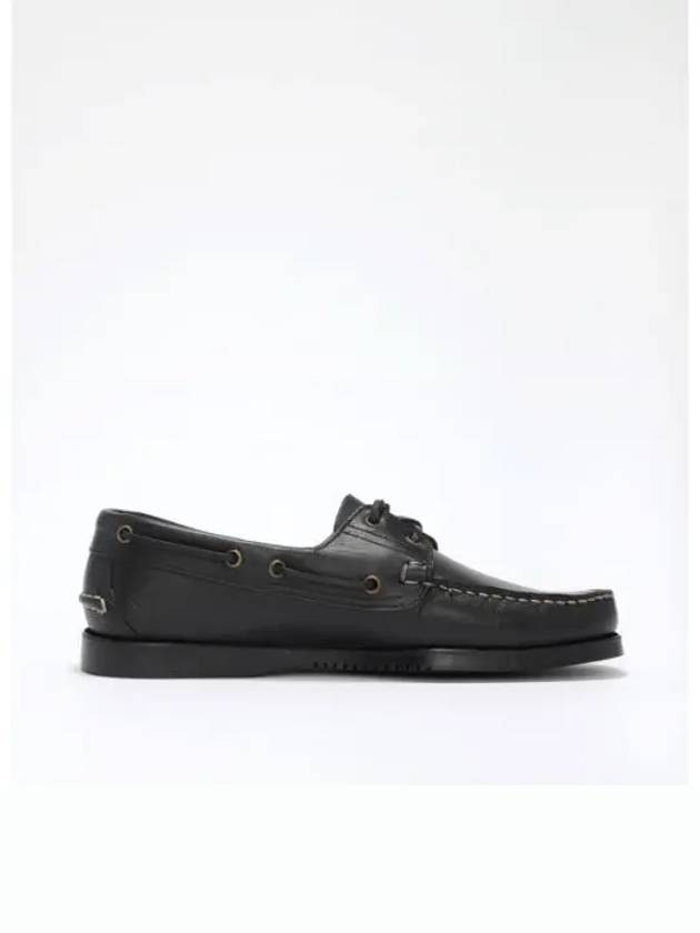 Coraux Leather Loafers Black - PARABOOT - BALAAN 2