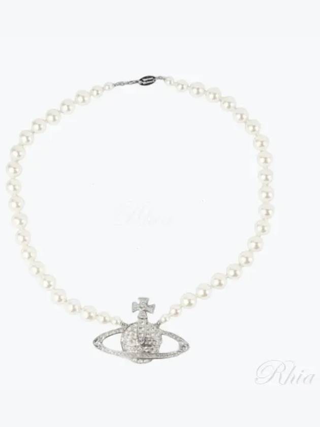 Pearl Necklace Silver - VIVIENNE WESTWOOD - BALAAN 2