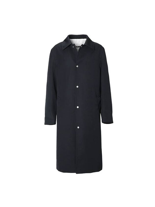 Wardrobe W Sports Wool Trench Coat Black - JIL SANDER - BALAAN 2