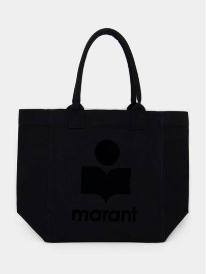 Yenky Logo Tote Bag Black - ISABEL MARANT - BALAAN 2