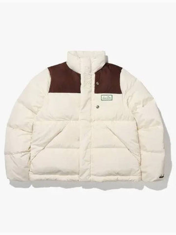 Diadora Montello Winter Duck Down Jacket IVORY - DIADORA - BALAAN 1