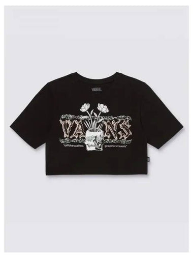 Official Growing Ideas Crew Crop II Short Sleeve T Shirt VN000GGDBLK1 - VANS - BALAAN 1