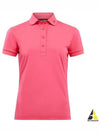 Women's Tour Tech Golf Polo PK Shirt Pink - J.LINDEBERG - BALAAN 2