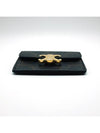 Triomphe Canvas Flap Card Holder Tan Brown - CELINE - BALAAN 5