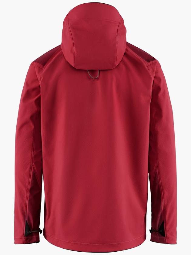 Men's Jolner Zip-Up Hoodie Rose Red - KLATTERMUSEN - BALAAN 4