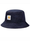 Cord Bucket Hat Navy - CARHARTT WIP - BALAAN 2