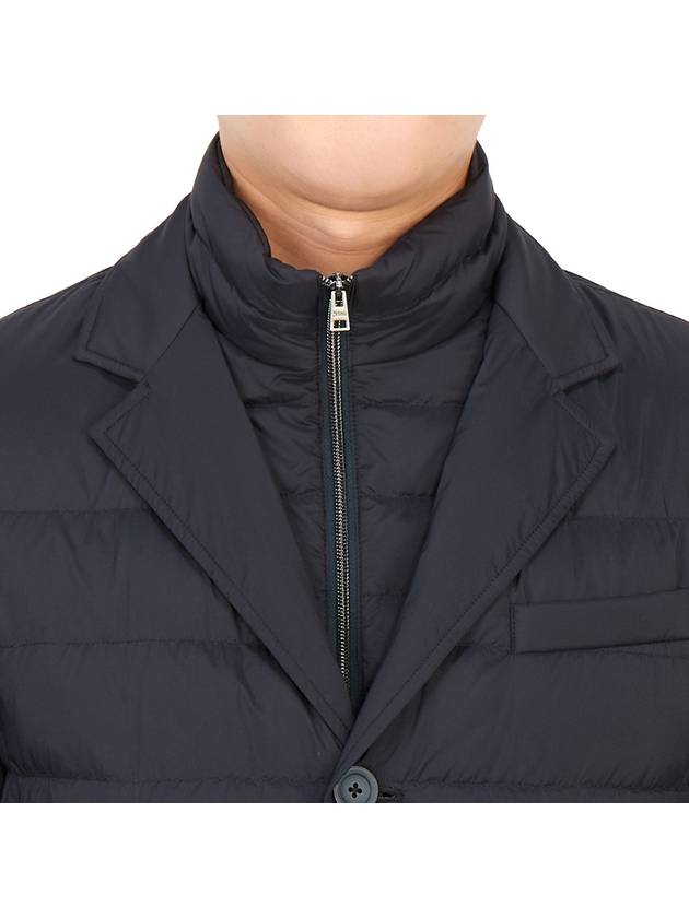 La Giacca Blazer Padding Navy - HERNO - BALAAN.