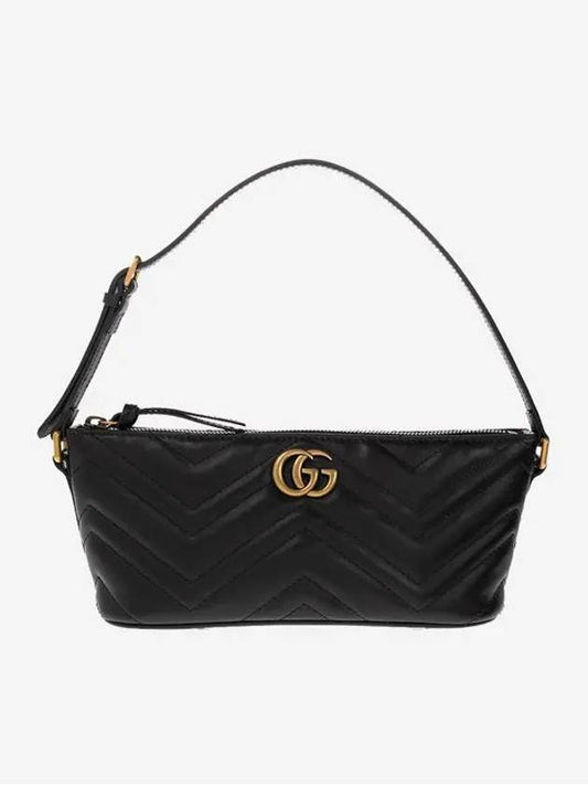 GG Marmont Shoulder Bag Black - GUCCI - BALAAN 2