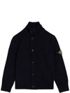 Kids Stone Island Knit Sweatshirt MO8116503Z1 V0029 BLACK - STONE ISLAND - BALAAN 2