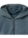 Blue Denim Hooded Jumper W243JP26987L - WOOYOUNGMI - BALAAN 5