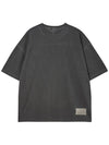 _PIGMENT WAPPEN OVER FIT SHORT SLEEVE T SHIRTS C.GREY - THE GREEN LAB - BALAAN 7