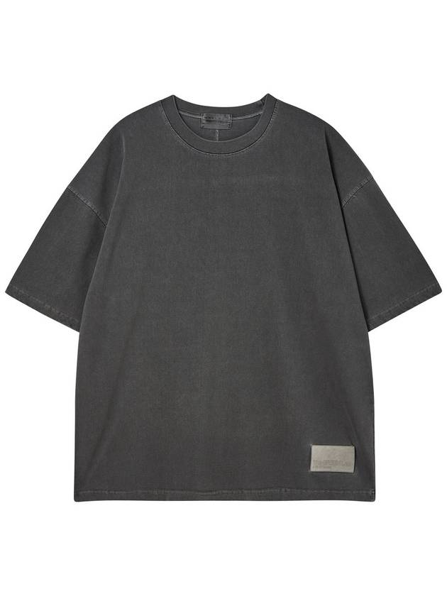 _PIGMENT WAPPEN OVER FIT SHORT SLEEVE T SHIRTS C.GREY - THE GREEN LAB - BALAAN 7