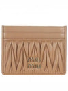 Materasse Nappa Leather Card Wallet Caramel - MIU MIU - BALAAN 2