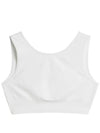 Rafiki Back Logo Golf Sleeveless White - J.LINDEBERG - BALAAN 3