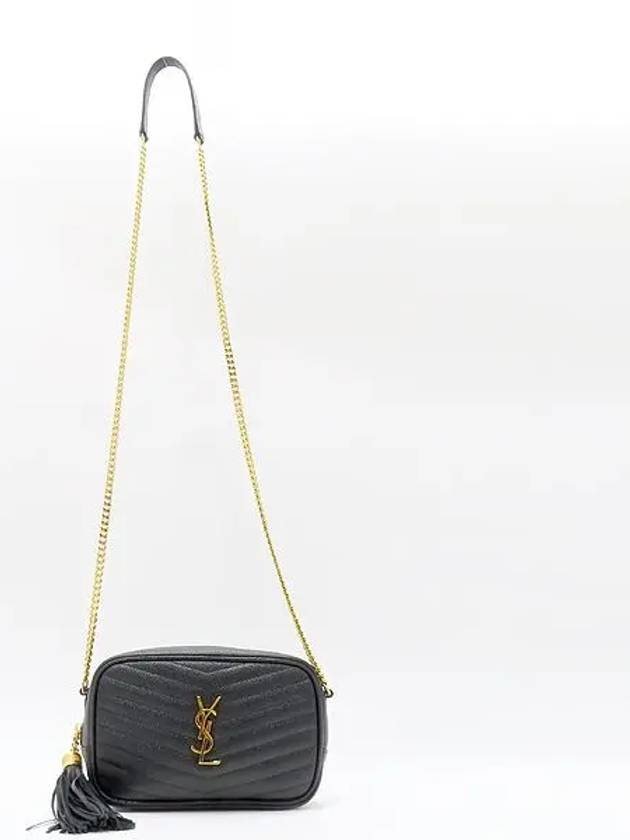 YSL Yip 612579 Matelasse Lu Mini Camera Cross Bag - SAINT LAURENT - BALAAN 3