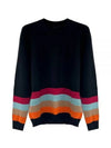 Men s Cashmere Wool Knit Black UMB545 12TA F0002 - PRADA - BALAAN 2