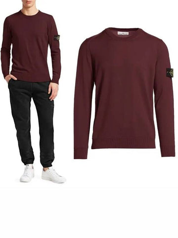 Wappen patch crew neck knit 7115524C4 V0011 - STONE ISLAND - BALAAN 1