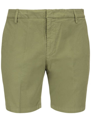 MANHEIM - Cotton Blend Shorts - DONDUP - BALAAN 1