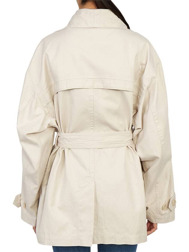 Belted Jacket Beige - ISABEL MARANT - BALAAN 6