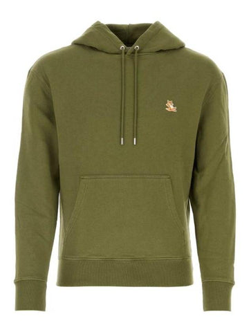 Chillax Patch Regular Hoodie Green - MAISON KITSUNE - BALAAN 1