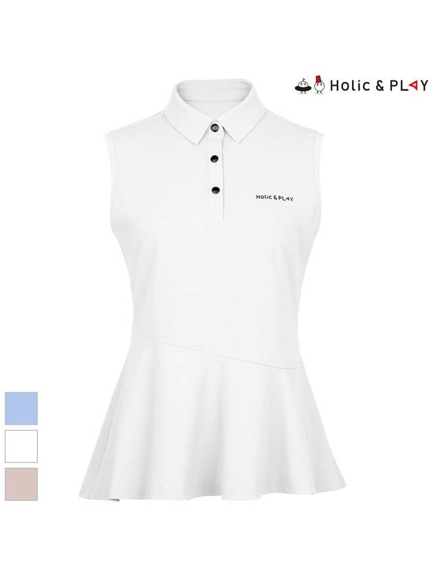 Uveil PQ mid-hip length sleeveless t-shirtHC2WTN002 - HOLIC&PLAY - BALAAN 3