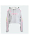 adidas HOUSE OF TIRO Stella 3S Fleece Crop Hoodie JJ3128 - ADIDAS - BALAAN 2