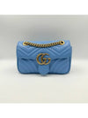 Marmont Matelasse Shoulder Flap Bag Mini - GUCCI - BALAAN 1