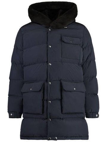 Moncler Rowan Long Hooded Down Jacket - MONCLER - BALAAN 1