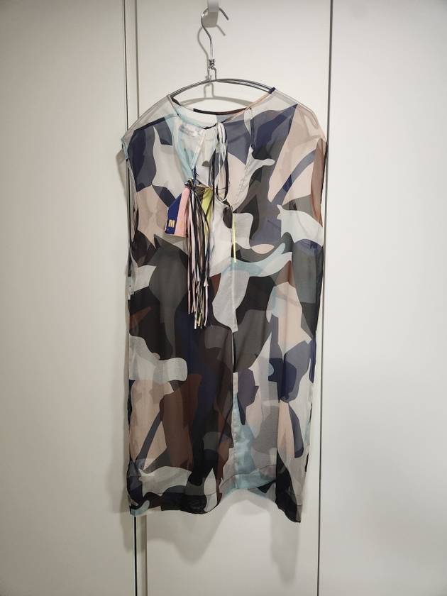 camouflage silk ONE PIECE - MSGM - BALAAN 5