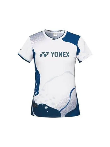 YONEX 243TS030F Dark Navy Women s Dot Pattern Gamewear - YOUNESS - BALAAN 1