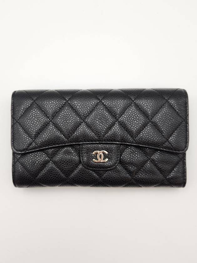 Women s Classic Caviar Long Wallet No 18 A31506 Condition A - CHANEL - BALAAN 3