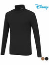 Men s Simple Logo Turtleneck High Neck Half T Shirt DO3MTS081 - DISNEY GOLF - BALAAN 2