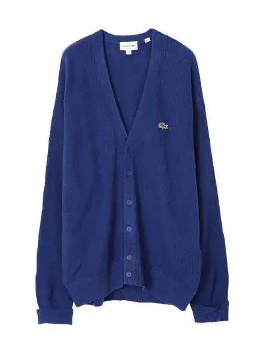 Relaxed fit button wool cardigan men - LACOSTE - BALAAN 1