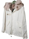 Mr Mrs Spur MPB763S 1099 Parka White MRMRS ITALY - MR & MRS ITALY - BALAAN 3