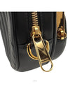 Black matelass chevron gold interlocking G mini heart shoulder bag 751628 - GUCCI - BALAAN 6