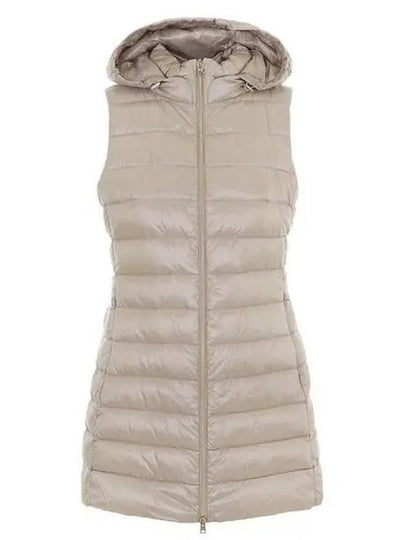 Serena Hooded Padding Vest Chantilly - HERNO - BALAAN 2