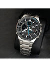 Edifice Bluetooth Metal Watch Black Silver - CASIO - BALAAN 5