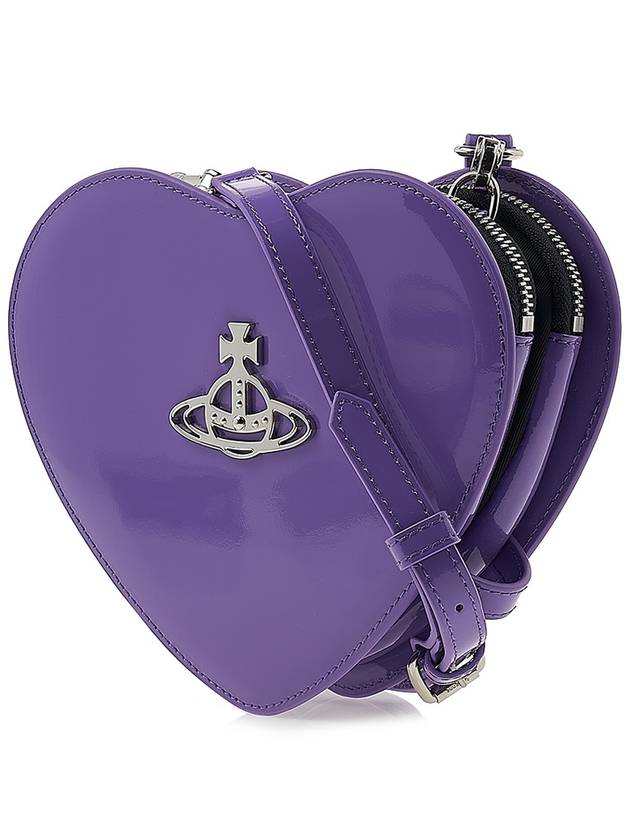 Louise Heart Cross Bag Purple - VIVIENNE WESTWOOD - BALAAN 3