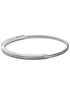 Signature ID Pave Bangle Bracelet Silver - PANDORA - BALAAN 1