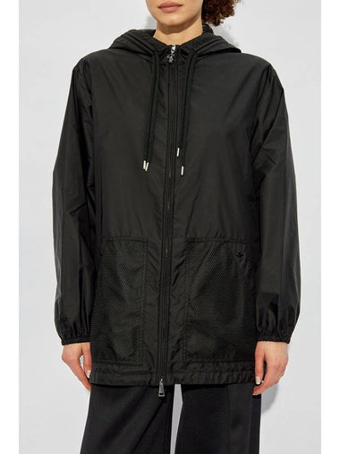 3 size 66 and a half 77 IOLE Windbreaker Parka Black 1A00101 5968E 999 - MONCLER - BALAAN 1