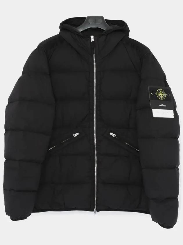 Seamless Tunnel Nylon Down Padding Black - STONE ISLAND - BALAAN 4