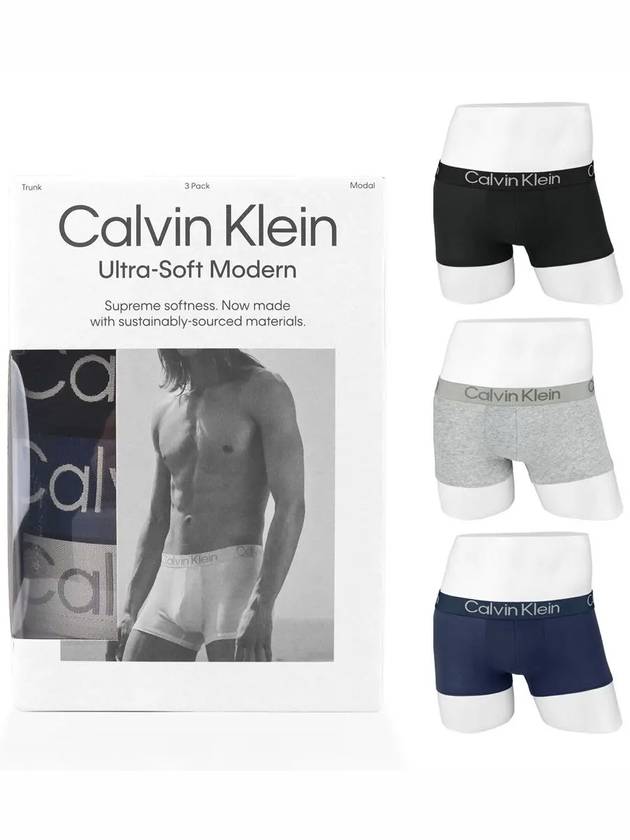 Underwear CK Logo Modal Draws 3 Pack - CALVIN KLEIN - BALAAN 3
