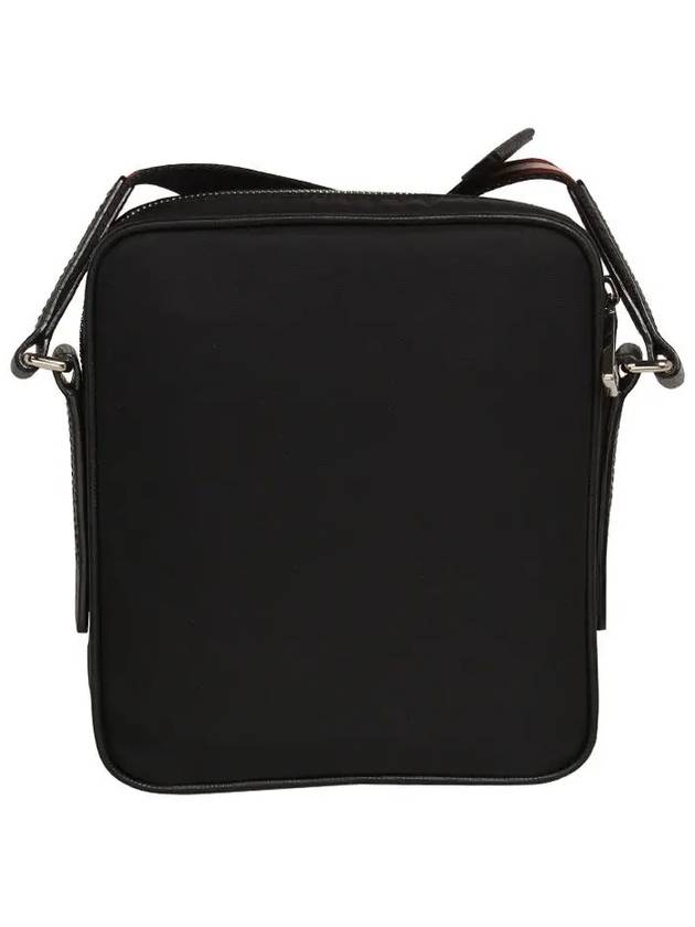 Logo Message Patch Cross Bag Black - BALLY - BALAAN 3