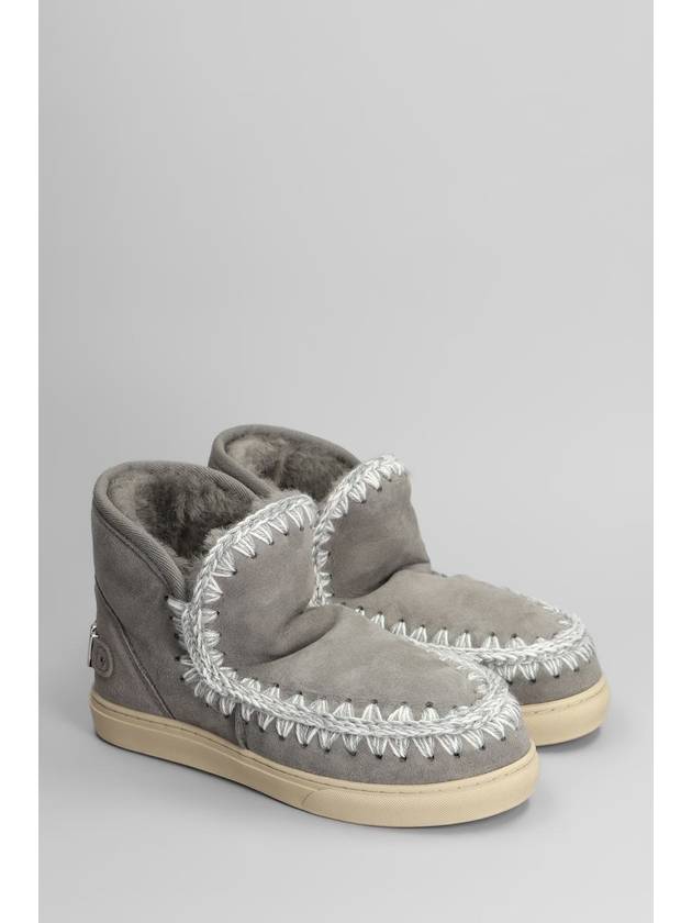 Mou Eskimo Sneaker Low Heels Ankle Boots - MOU - BALAAN 2