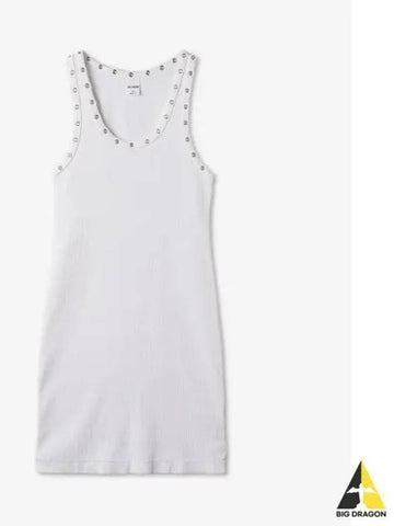 REDONE Eyelet Tank Dress White 08111WTNKDRSWH - RE/DONE - BALAAN 1