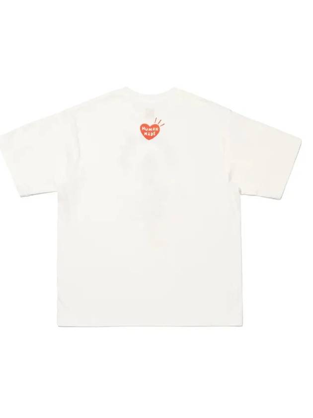 Keiko Sootome T Shirt 19 White XX27TE005 - HUMAN MADE - BALAAN 3